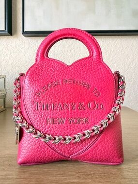 Tiffany & Co. Return to Tiffany Viral Micro Pink/Red Tote Bag Crossbody Bag